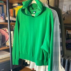 Old Navy Green Hoodie Sweatshirt